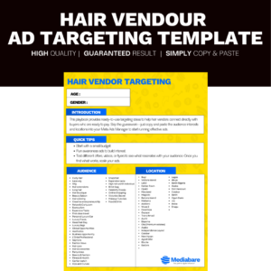 Hair Vendor Targeting Template